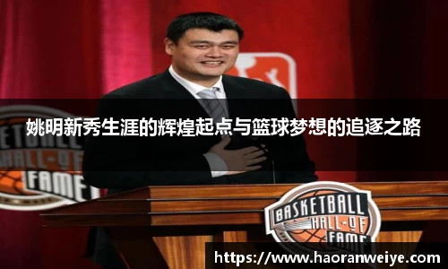 姚明新秀生涯的辉煌起点与篮球梦想的追逐之路