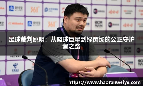 足球裁判姚明：从篮球巨星到绿茵场的公正守护者之路